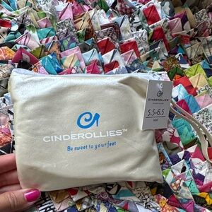 Cinderollies Cream Foldable Flats